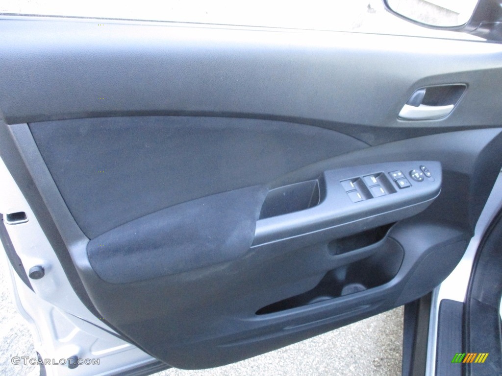2014 CR-V EX AWD - Alabaster Silver Metallic / Black photo #6