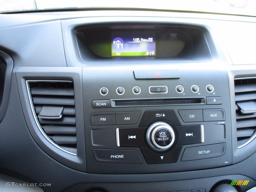 2014 CR-V EX AWD - Alabaster Silver Metallic / Black photo #13