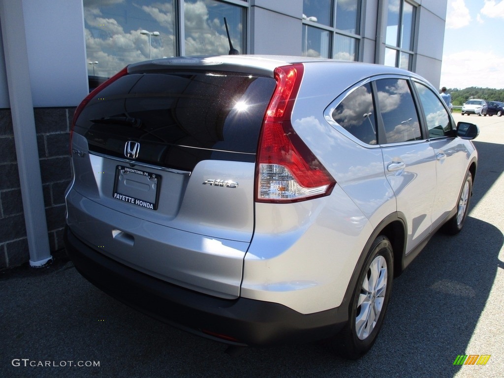 2014 CR-V EX AWD - Alabaster Silver Metallic / Black photo #17