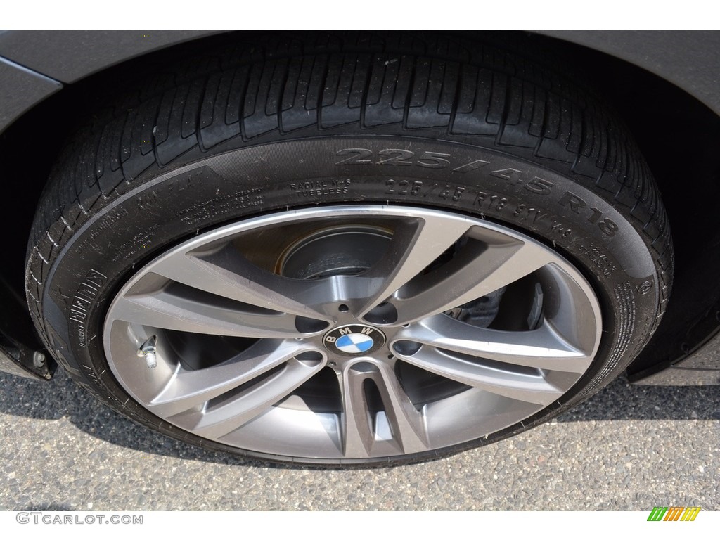 2017 3 Series 330i xDrive Sedan - Mineral Grey Metallic / Coral Red photo #33