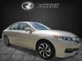 2017 Champagne Frost Pearl Honda Accord EX-L V6 Sedan  photo #1