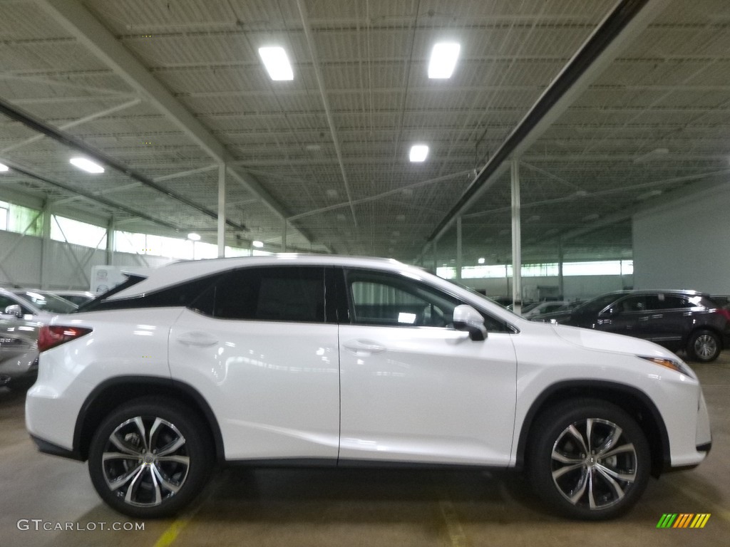 2017 RX 350 AWD - Eminent White Pearl / Noble Brown photo #2