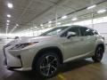 2017 Satin Cashmere Metallic Lexus RX 450h AWD  photo #4