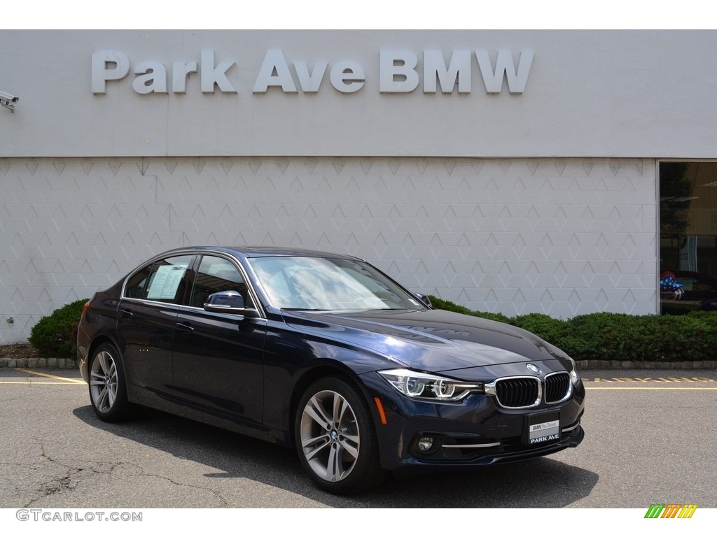 2017 3 Series 330i xDrive Sedan - Imperial Blue Metallic / Black photo #1