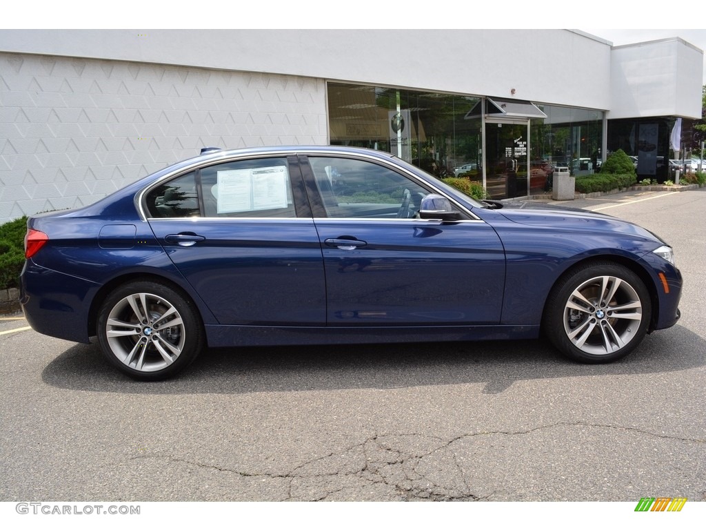 2017 3 Series 330i xDrive Sedan - Imperial Blue Metallic / Black photo #2