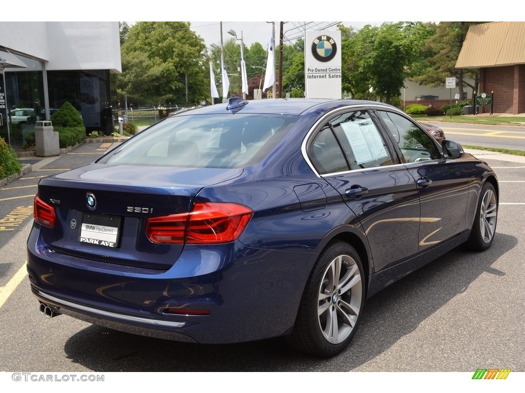 2017 3 Series 330i xDrive Sedan - Imperial Blue Metallic / Black photo #3