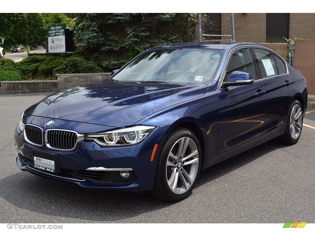 2017 3 Series 330i xDrive Sedan - Imperial Blue Metallic / Black photo #6