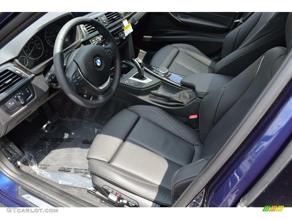 2017 3 Series 330i xDrive Sedan - Imperial Blue Metallic / Black photo #10