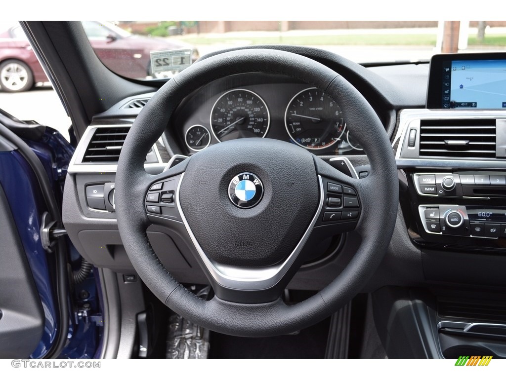2017 3 Series 330i xDrive Sedan - Imperial Blue Metallic / Black photo #18