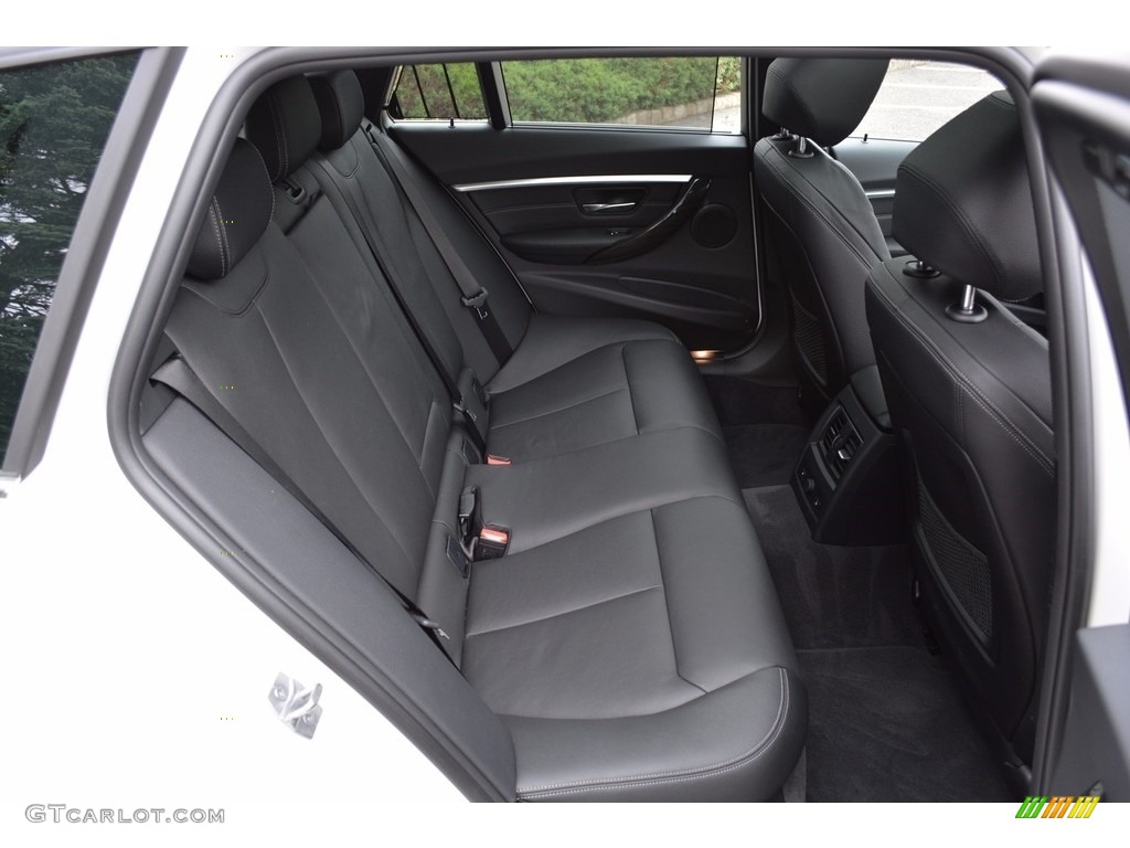 Black Interior 2017 BMW 3 Series 330i xDrive Sports Wagon Photo #120772894