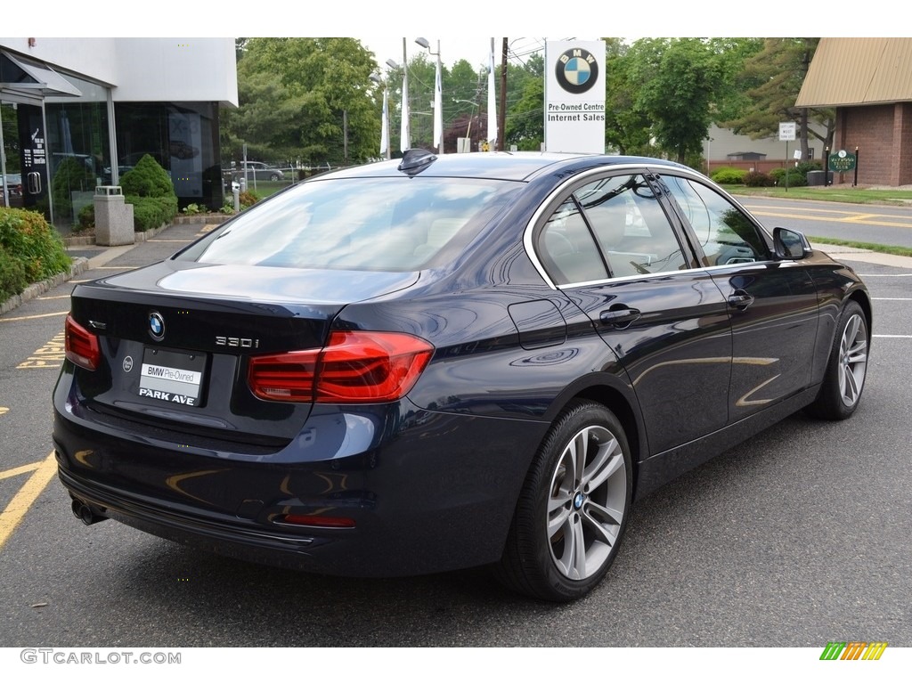 2017 3 Series 330i xDrive Sedan - Imperial Blue Metallic / Venetian Beige/Black photo #3