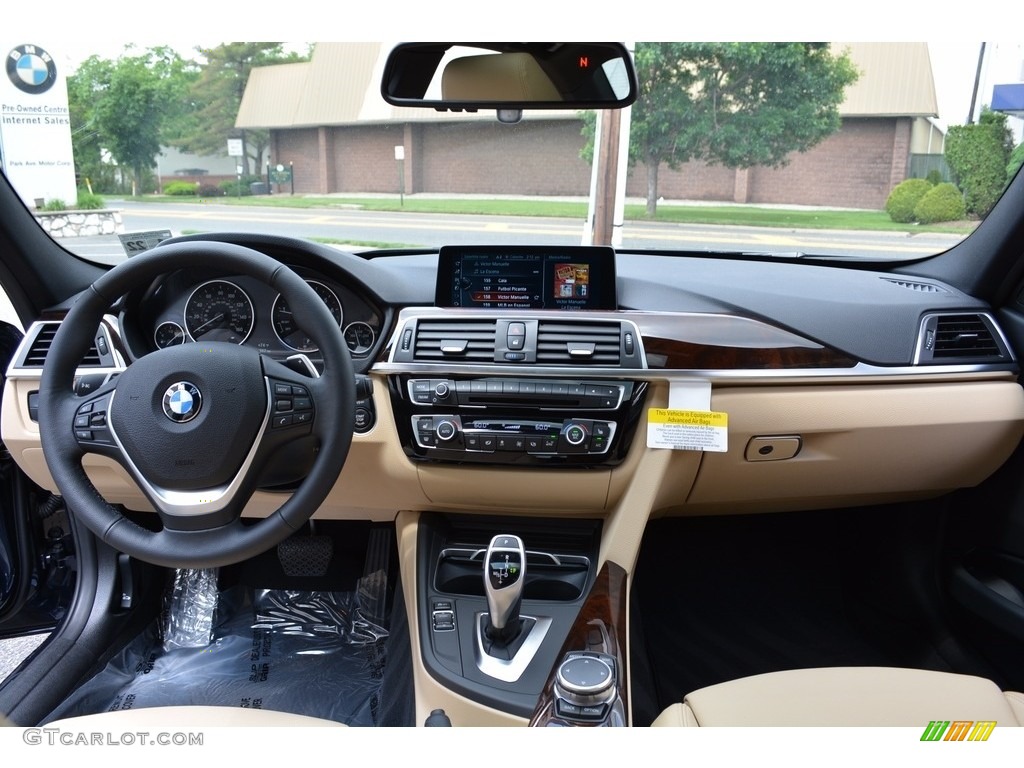 2017 3 Series 330i xDrive Sedan - Imperial Blue Metallic / Venetian Beige/Black photo #15