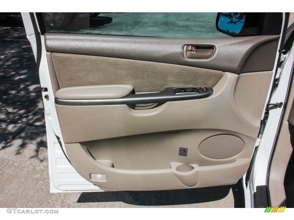 2010 Sienna LE - Super White / Taupe photo #15