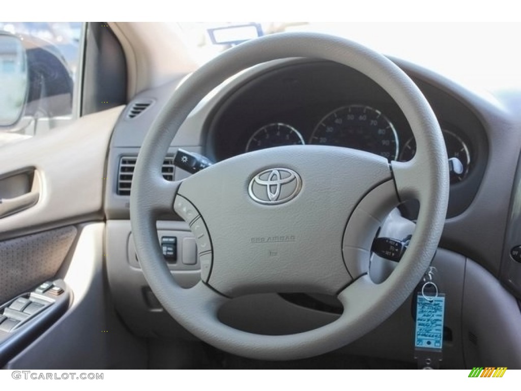 2010 Sienna LE - Super White / Taupe photo #27
