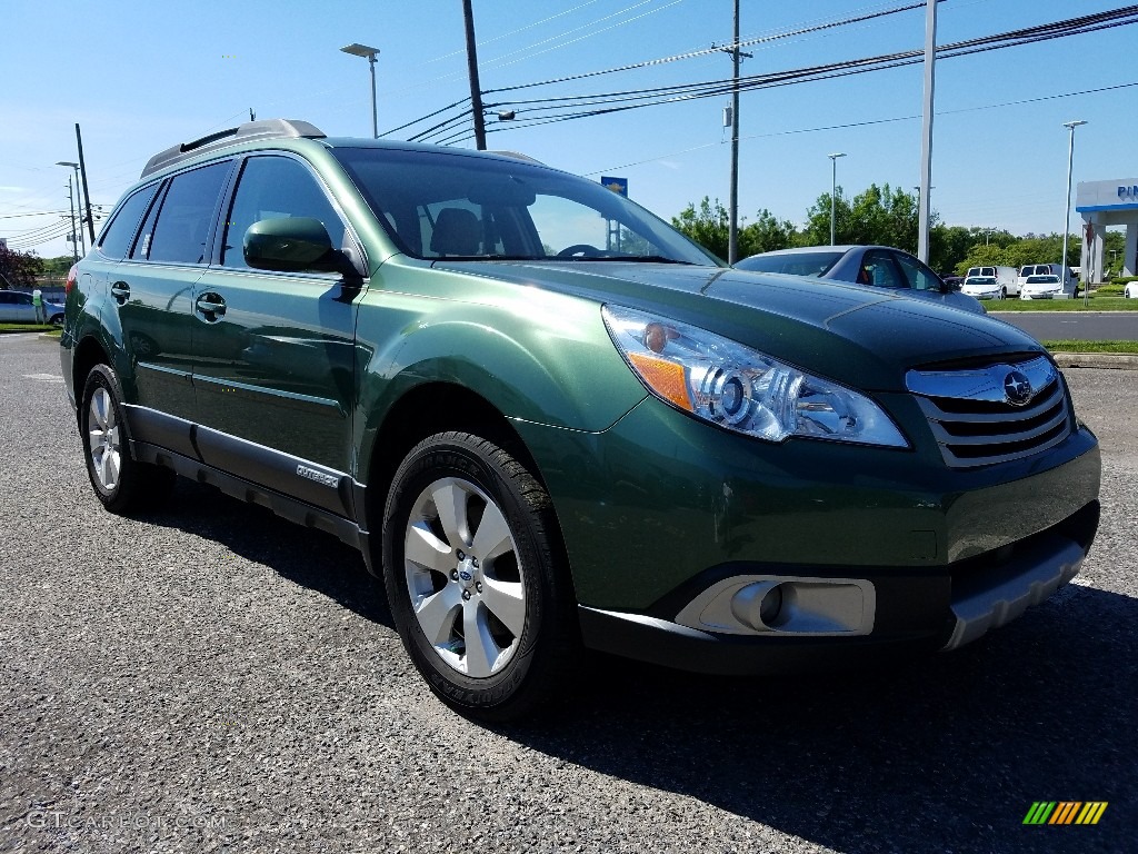 2012 Outback 3.6R Limited - Cypress Green Pearl / Warm Ivory photo #1