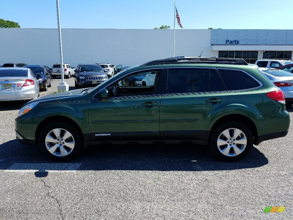 2012 Outback 3.6R Limited - Cypress Green Pearl / Warm Ivory photo #2