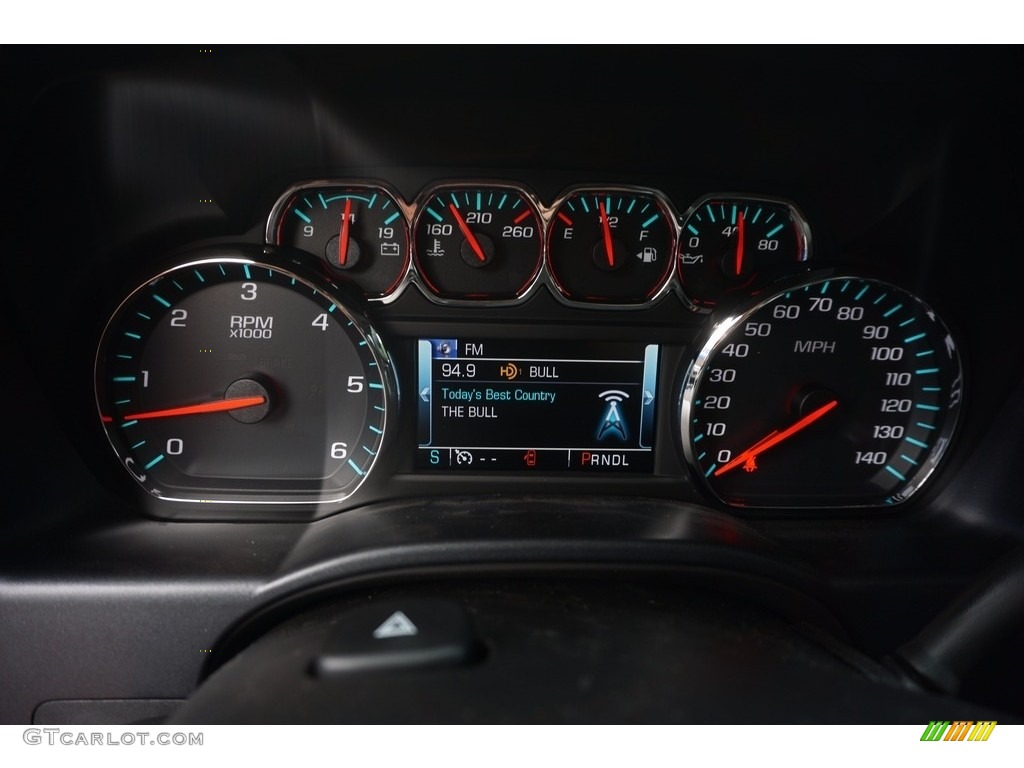 2017 Silverado 1500 LT Crew Cab - Black / Jet Black photo #13