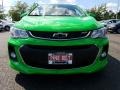 2017 Krypton Green Chevrolet Sonic LT Hatchback  photo #2