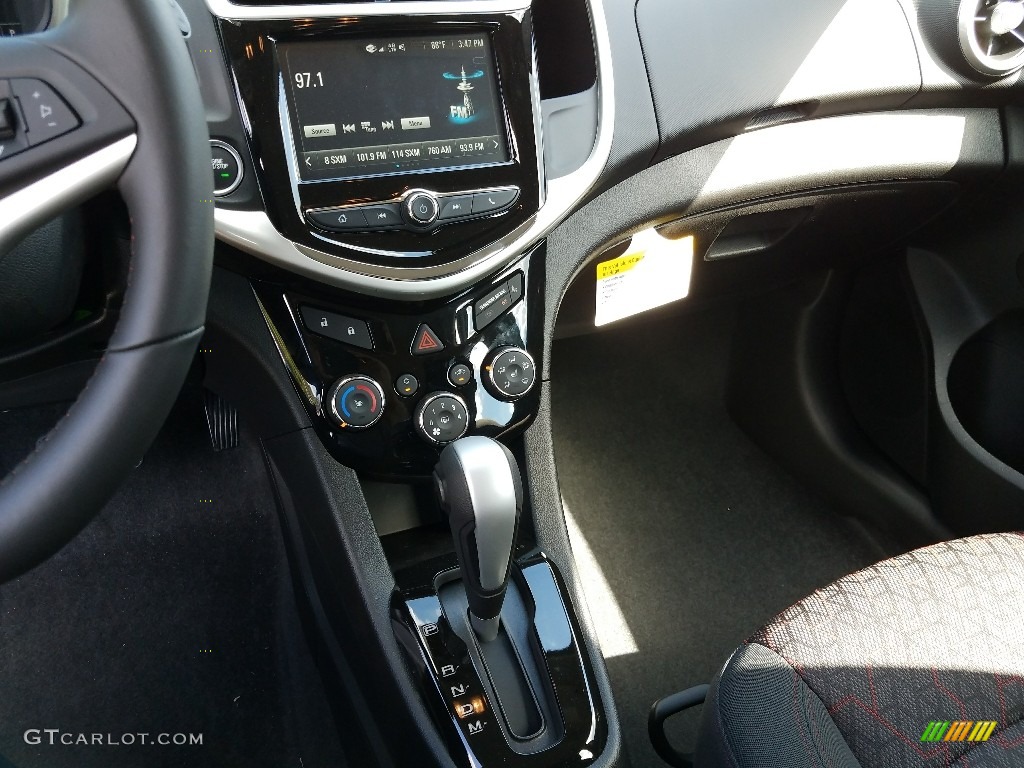 2017 Sonic LT Hatchback - Krypton Green / Jet Black photo #10