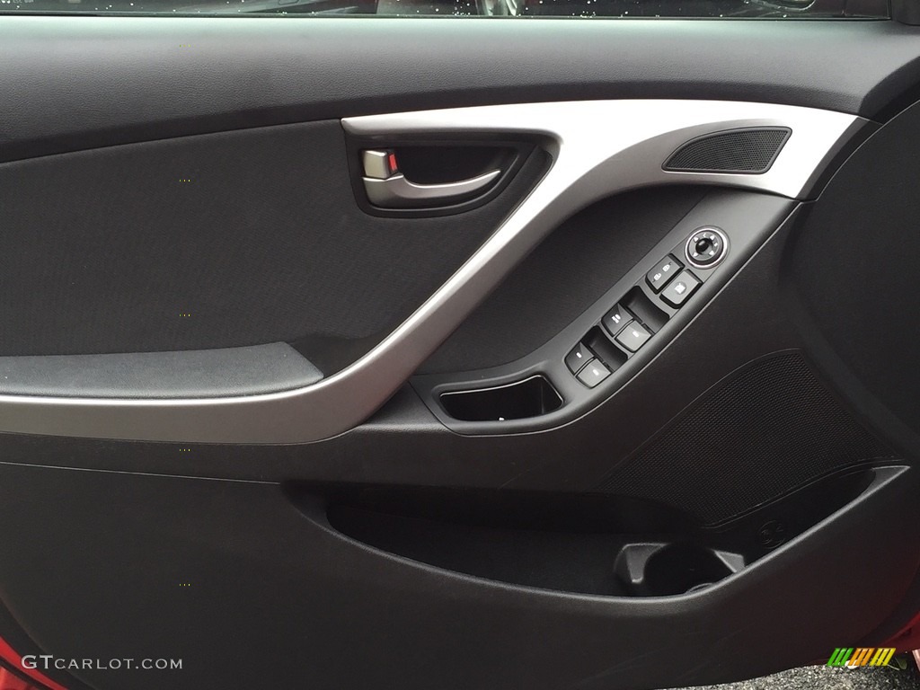 2015 Elantra SE Sedan - Venetian Red / Gray photo #7
