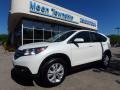 2014 White Diamond Pearl Honda CR-V EX AWD  photo #1