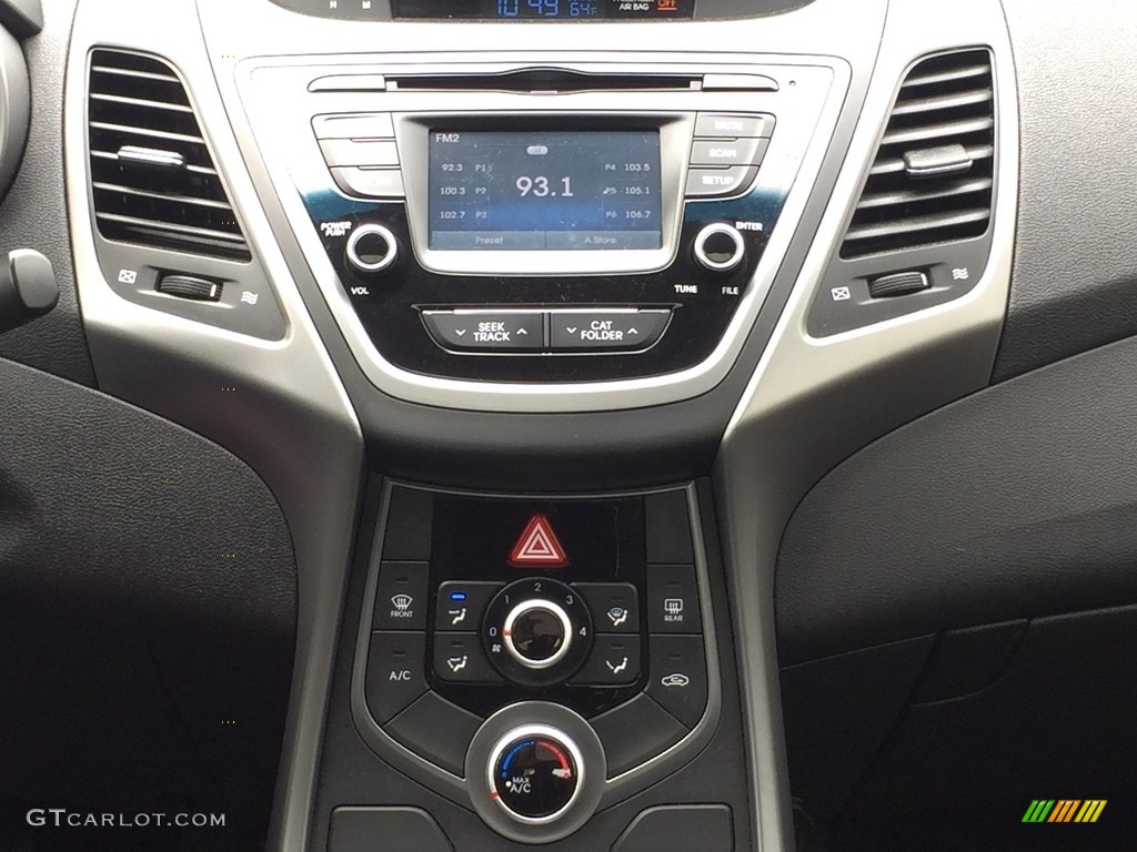 2015 Elantra SE Sedan - Venetian Red / Gray photo #13