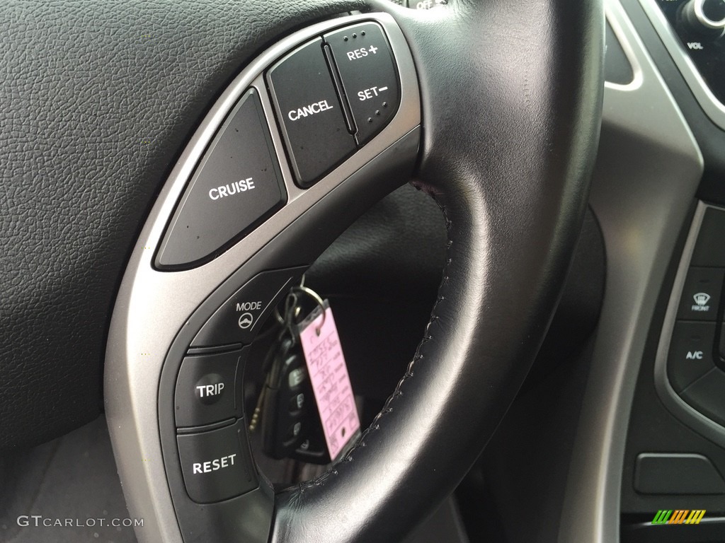 2015 Elantra SE Sedan - Venetian Red / Gray photo #18