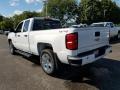 2017 Summit White Chevrolet Silverado 1500 Custom Double Cab 4x4  photo #4