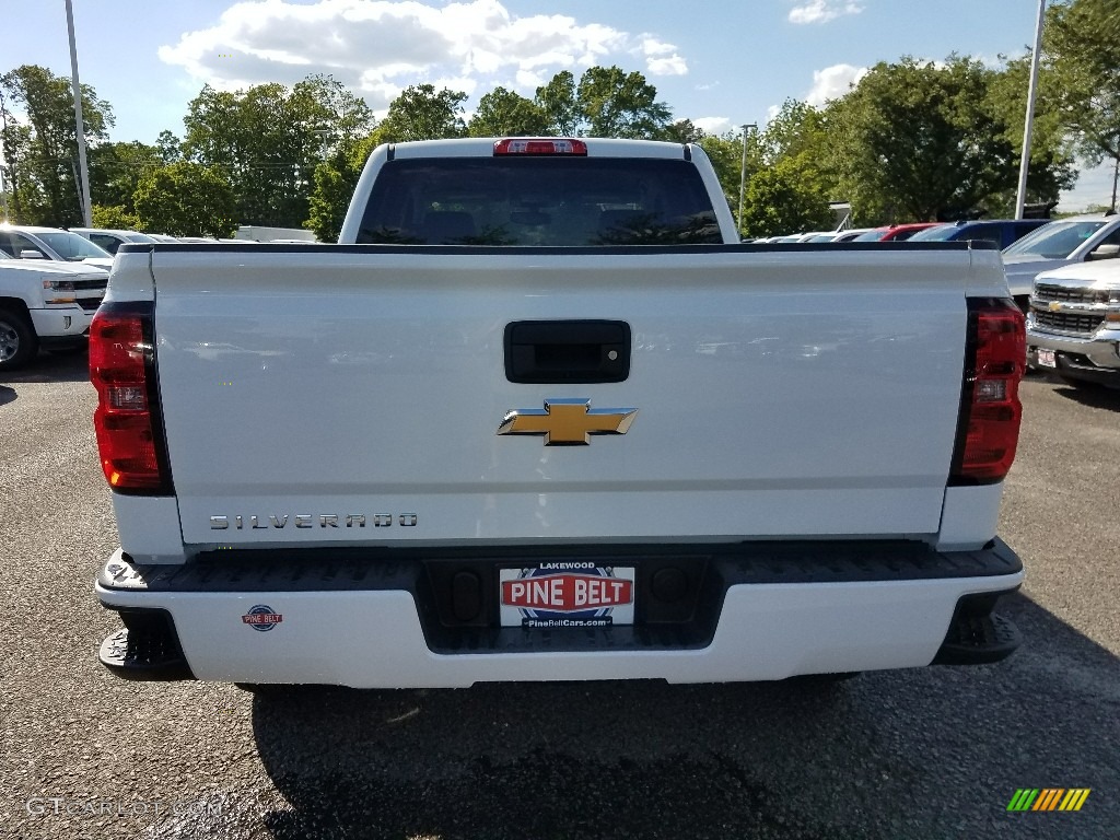 2017 Silverado 1500 Custom Double Cab 4x4 - Summit White / Dark Ash/Jet Black photo #5