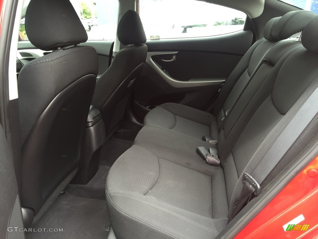 2015 Elantra SE Sedan - Venetian Red / Gray photo #22