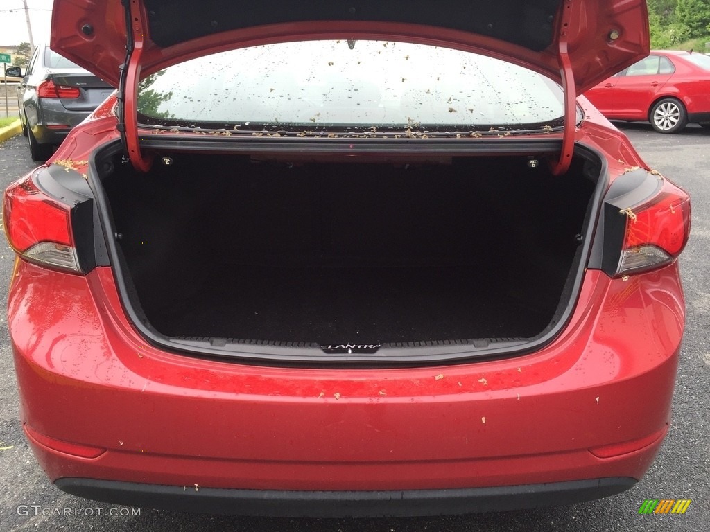 2015 Elantra SE Sedan - Venetian Red / Gray photo #23