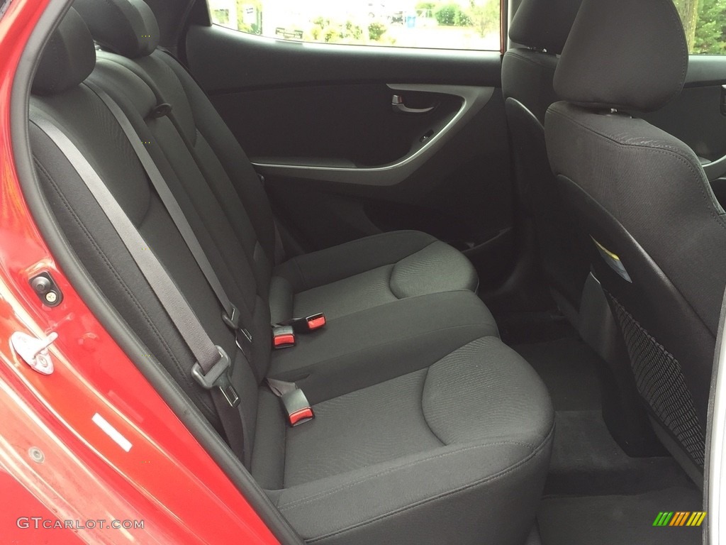 2015 Elantra SE Sedan - Venetian Red / Gray photo #25