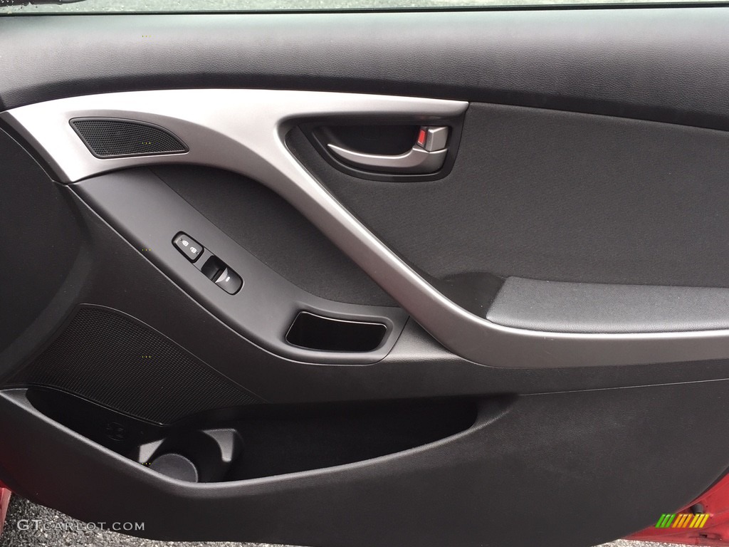 2015 Elantra SE Sedan - Venetian Red / Gray photo #26