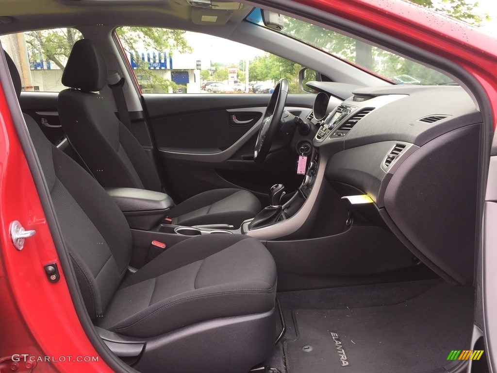 2015 Elantra SE Sedan - Venetian Red / Gray photo #28