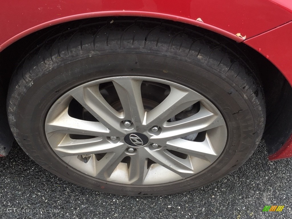 2015 Elantra SE Sedan - Venetian Red / Gray photo #29