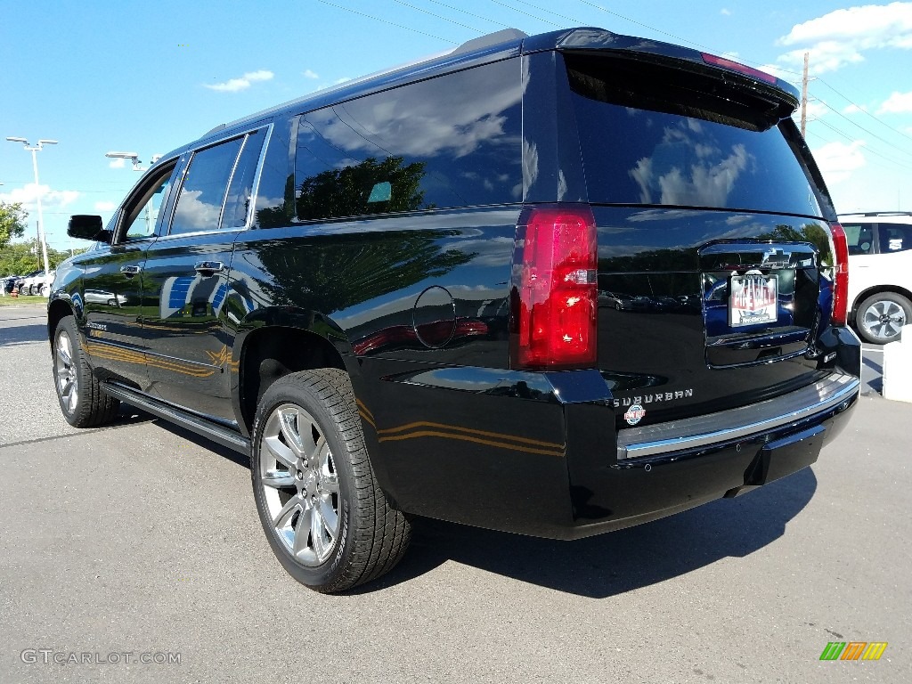 2017 Suburban Premier 4WD - Black / Cocoa/Dune photo #4