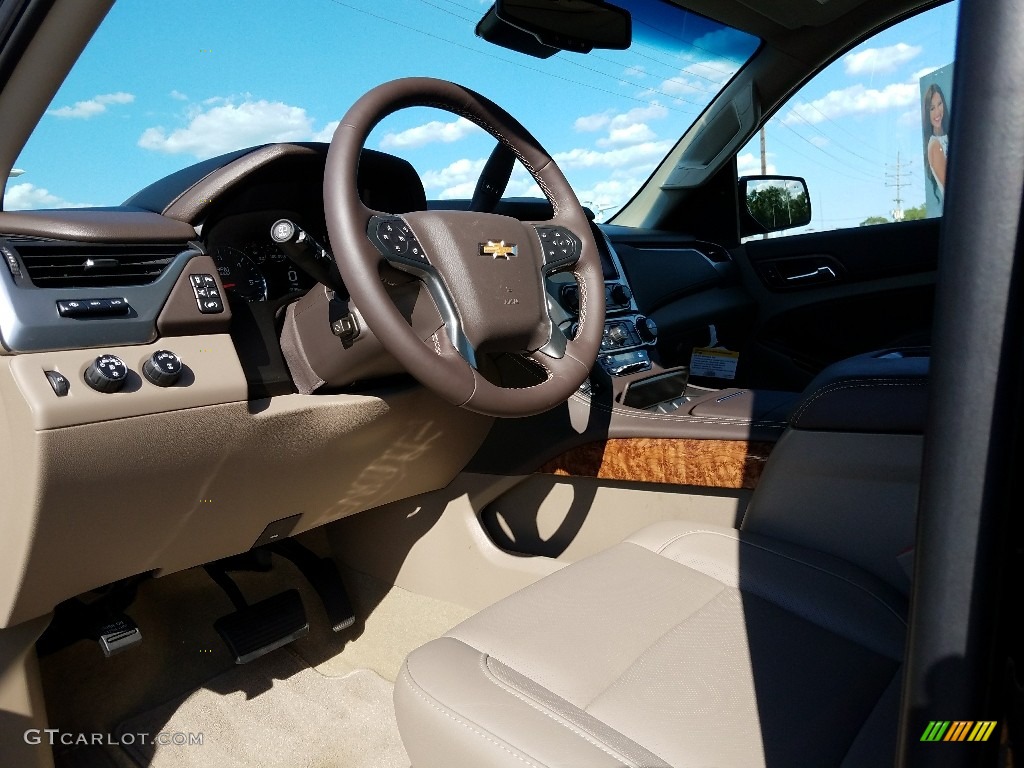 2017 Suburban Premier 4WD - Black / Cocoa/Dune photo #7