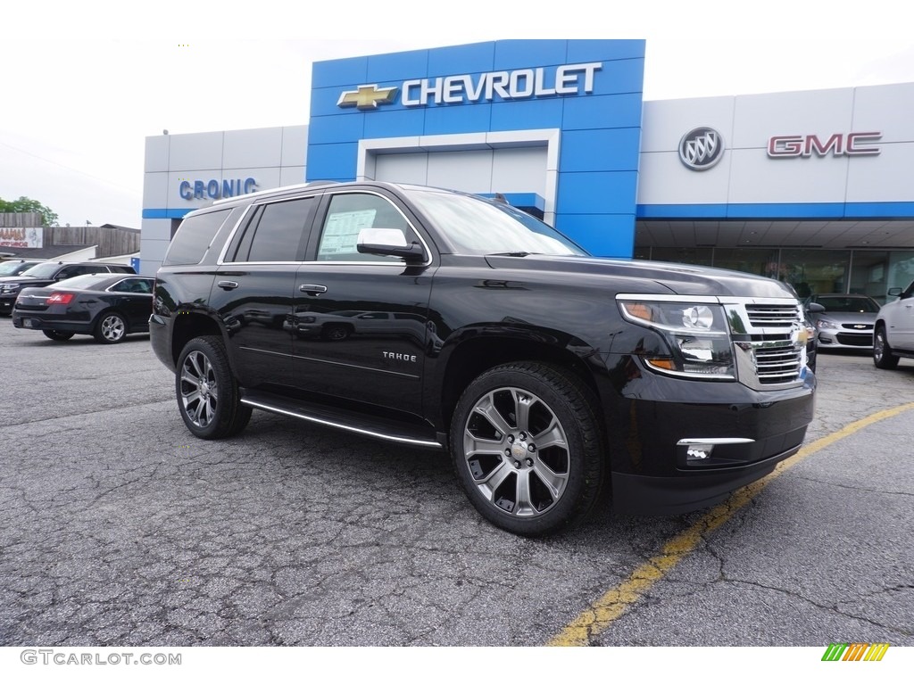 Black Chevrolet Tahoe