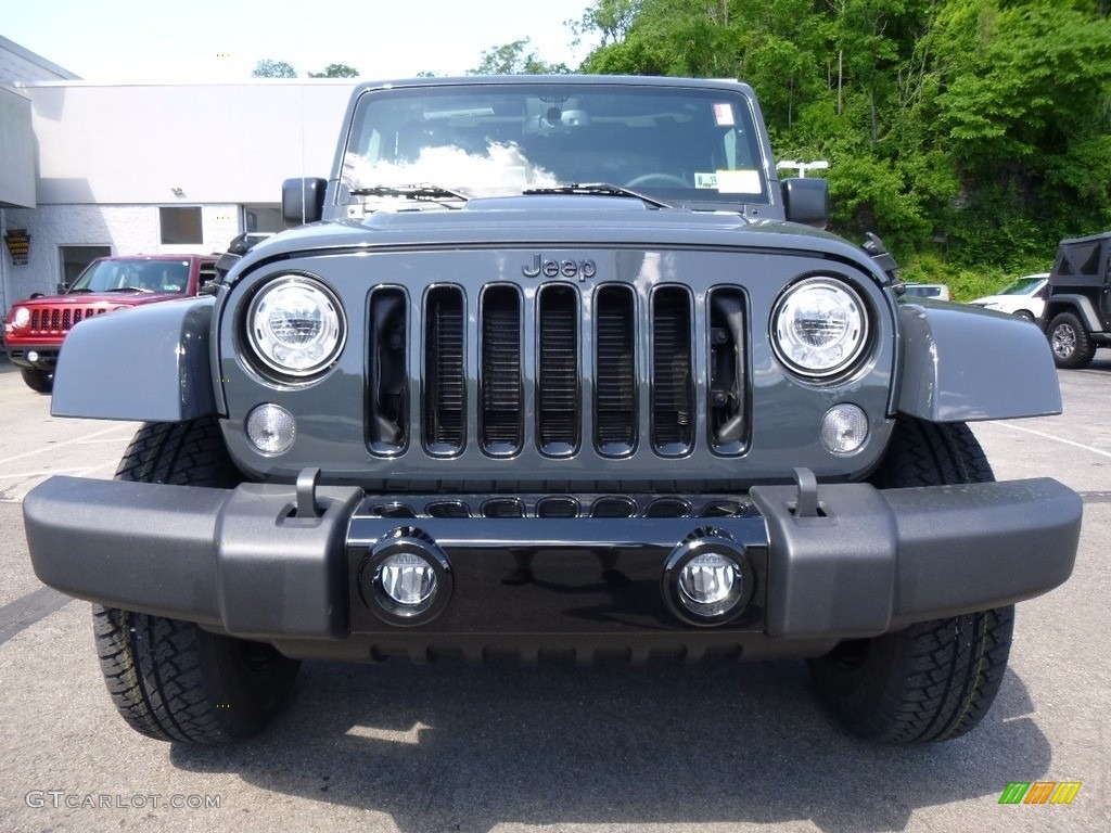 2017 Wrangler Sahara 4x4 - Rhino / Black photo #10