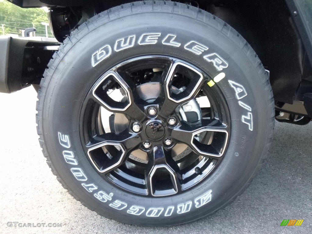 2017 Wrangler Sahara 4x4 - Rhino / Black photo #11