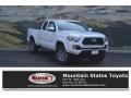 2017 Super White Toyota Tacoma SR5 Access Cab 4x4  photo #1