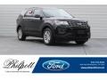 2017 Shadow Black Ford Explorer FWD  photo #1