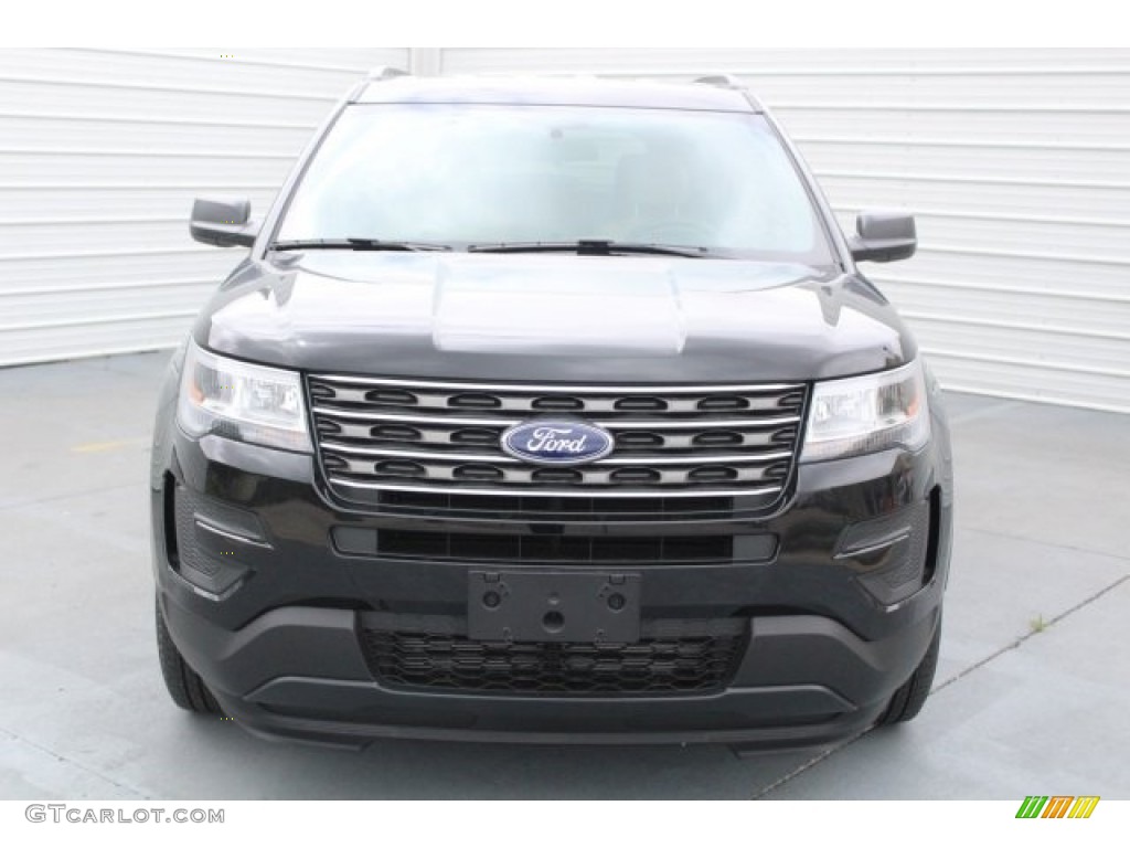 2017 Explorer FWD - Shadow Black / Medium Light Camel photo #2