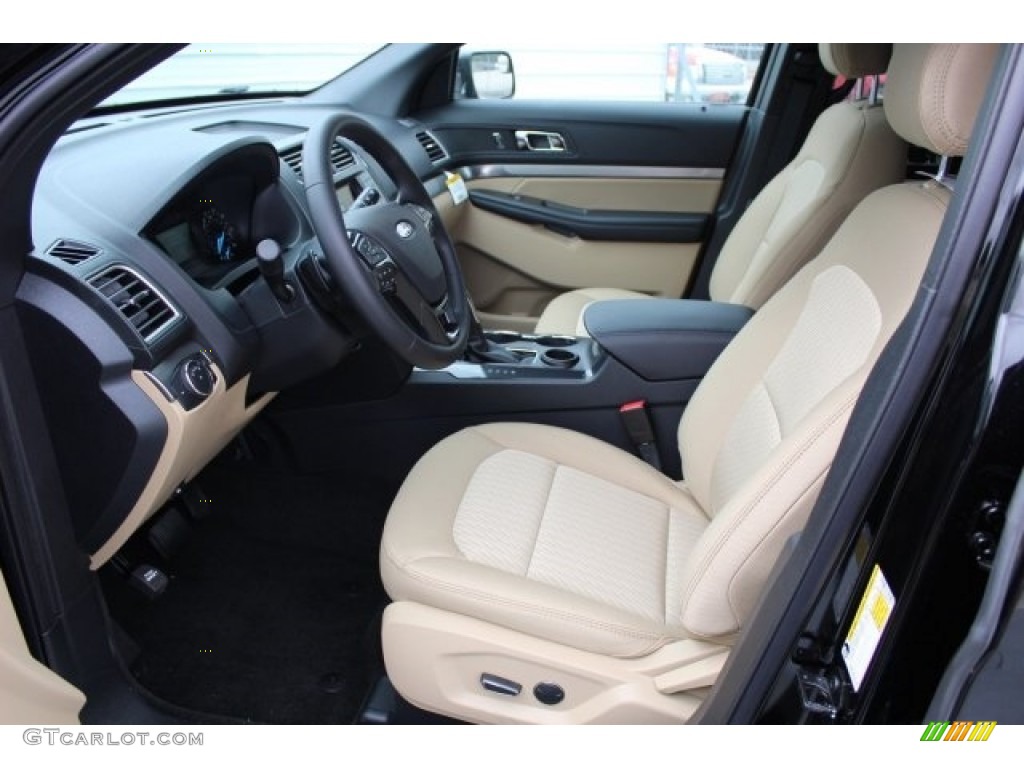 2017 Explorer FWD - Shadow Black / Medium Light Camel photo #10