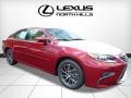 2017 Matador Red Mica Lexus ES 350  photo #1