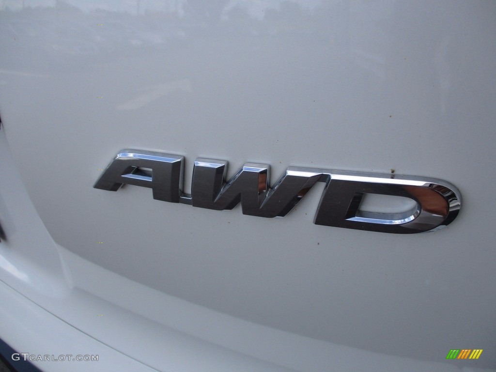 2014 CR-V EX AWD - White Diamond Pearl / Beige photo #7