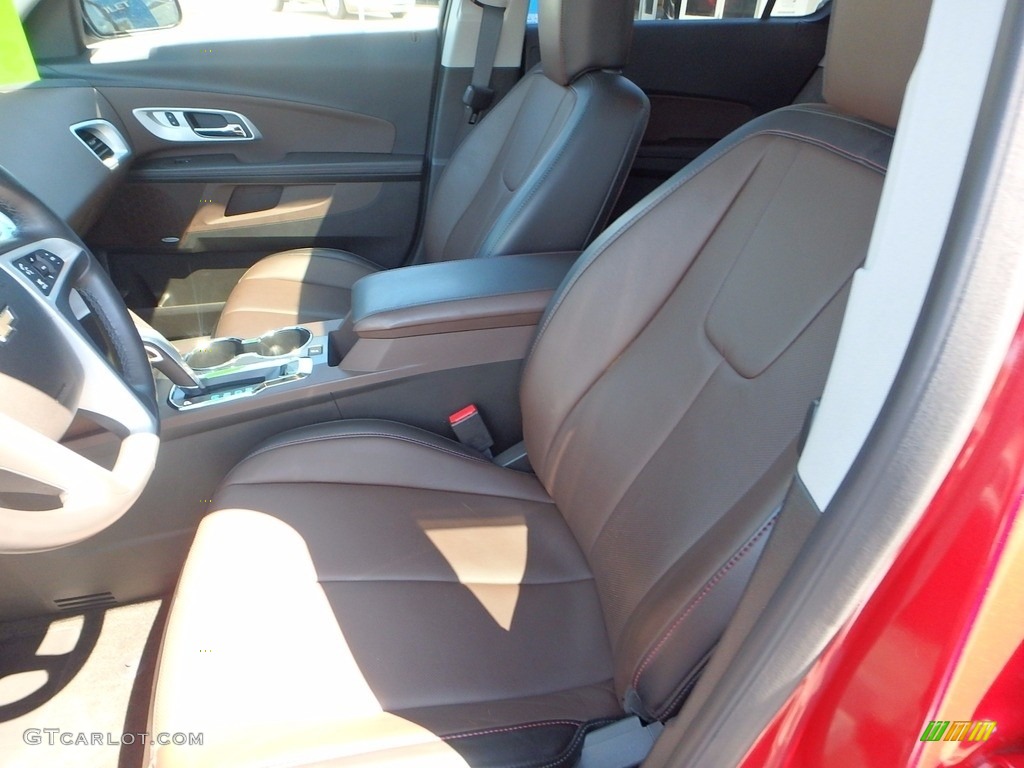 2013 Equinox LTZ AWD - Crystal Red Tintcoat / Brownstone/Jet Black photo #21