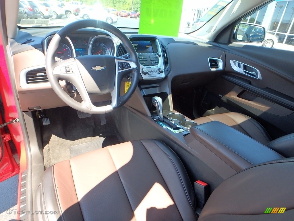 2013 Equinox LTZ AWD - Crystal Red Tintcoat / Brownstone/Jet Black photo #23