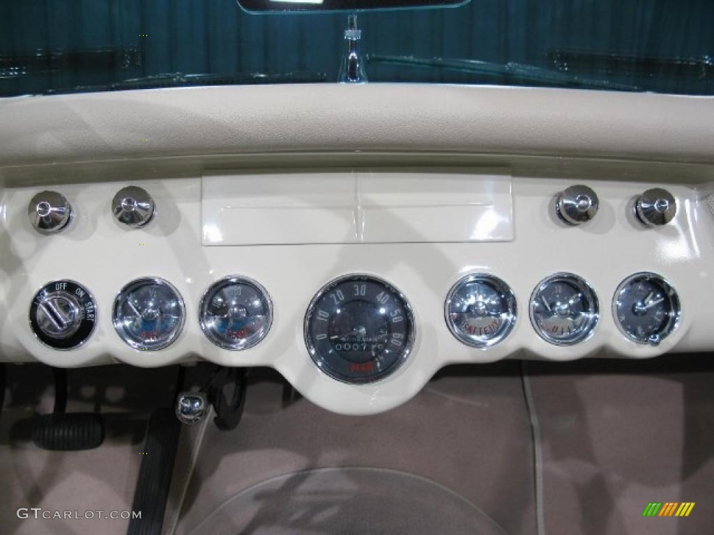 1957 Corvette  - Cascade Green / Beige photo #9