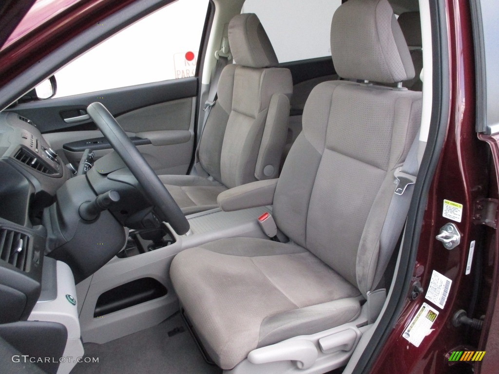 2014 CR-V EX AWD - Basque Red Pearl II / Beige photo #13